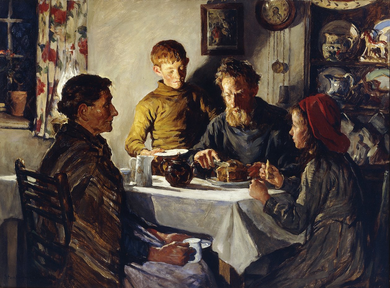 O bolo de açafrão de Stanhope Alexander Forbes