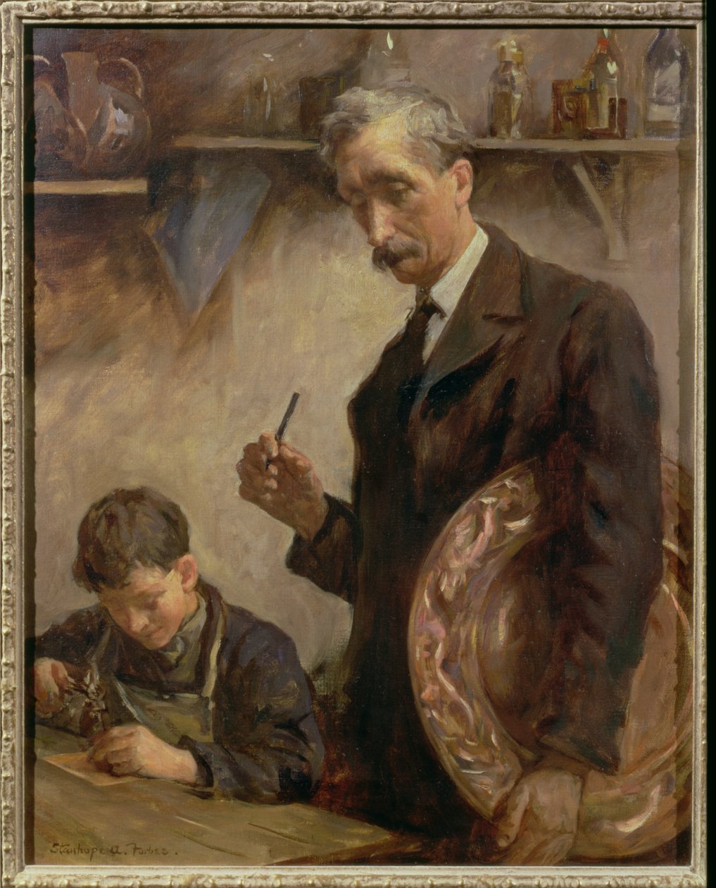 Jovem Aprendiz, Newlyn Copperworks de Stanhope Alexander Forbes