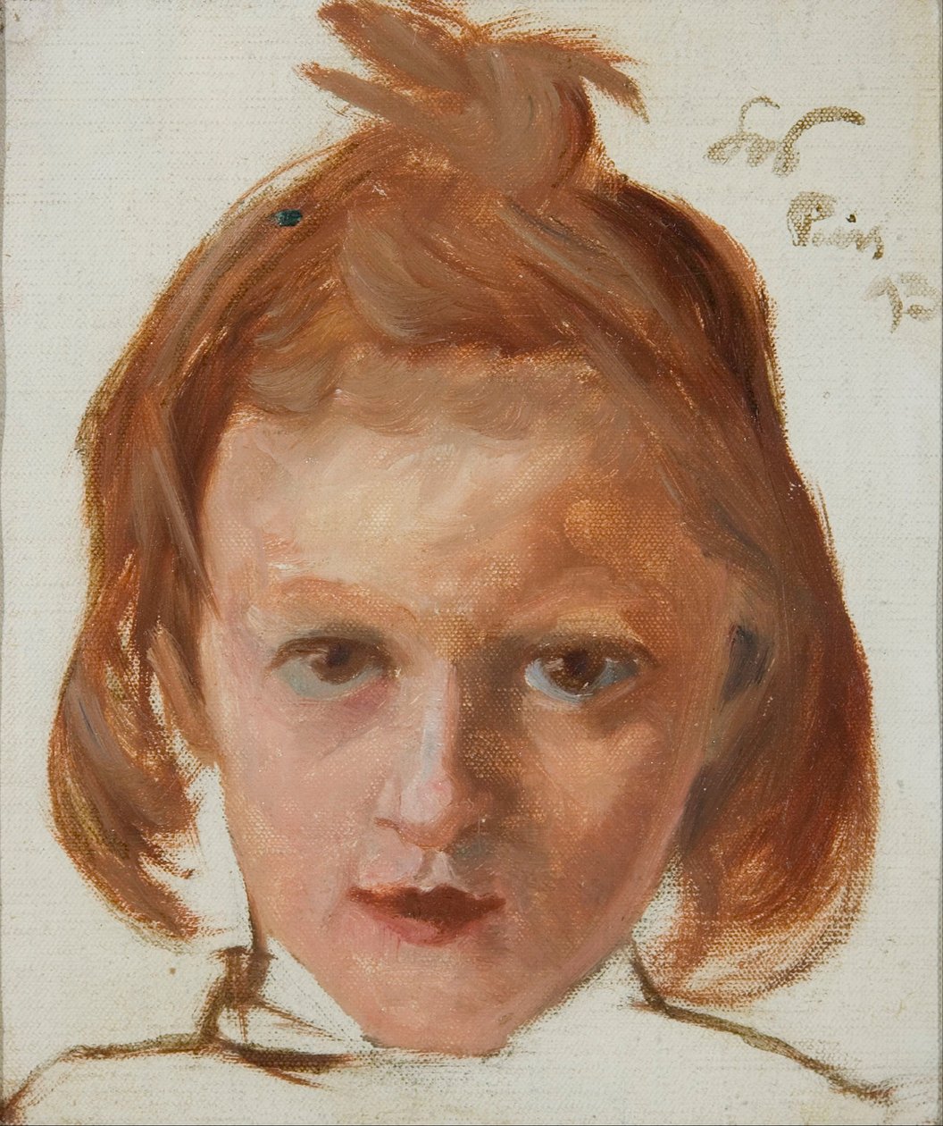 Cabeça de menina de Stanisław Wyspiański