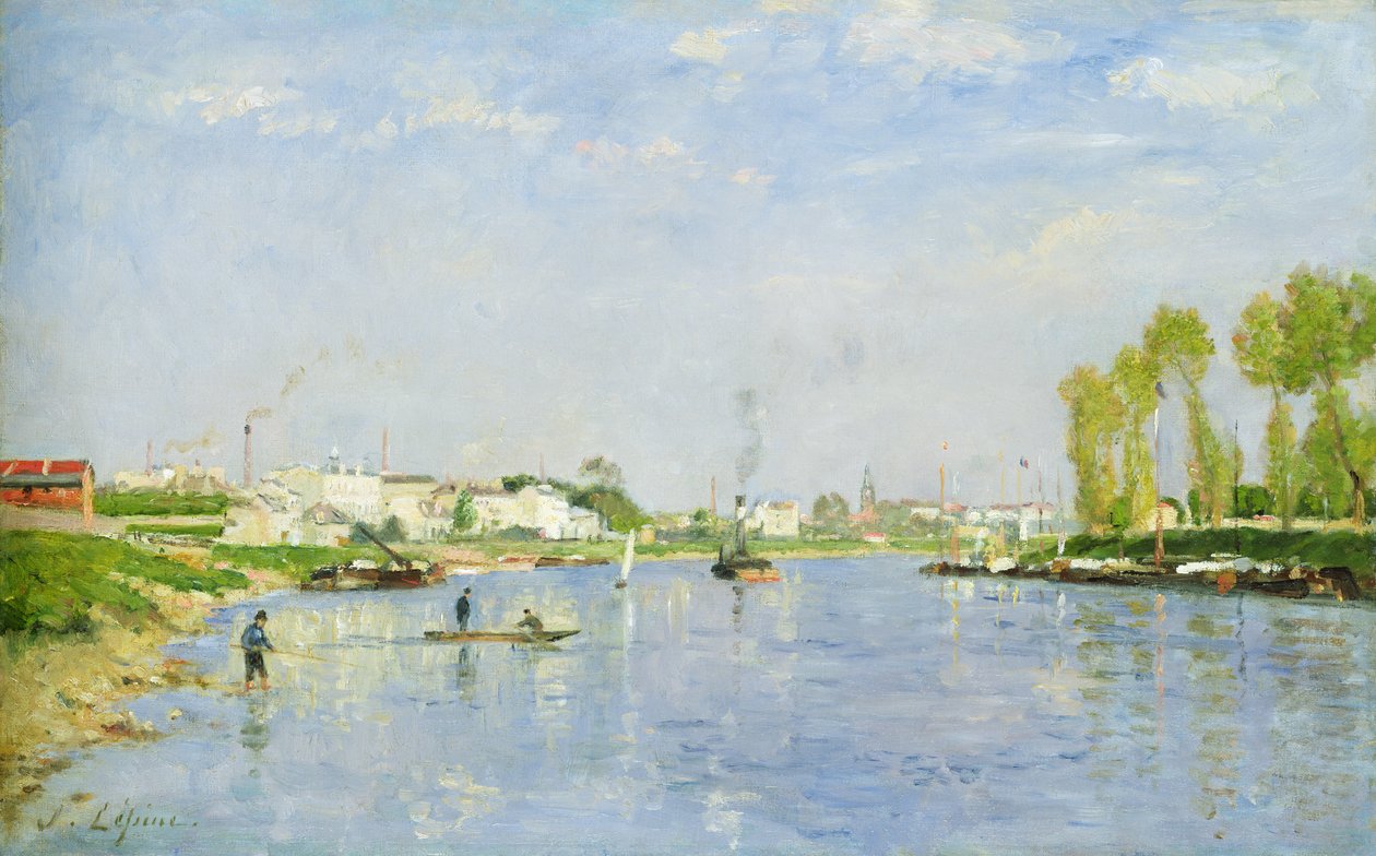 O Canal Saint-Denis de Stanislas Victor Edouard Lepine