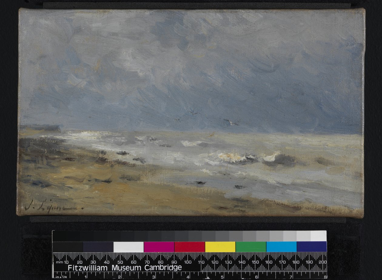 A costa da Normandia de Stanislas Victor Edouard Lepine