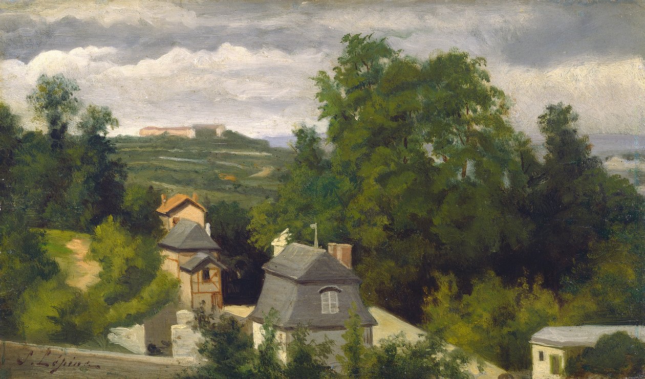 Vista nos arredores de Caen, 18721875. de Stanislas Lepine