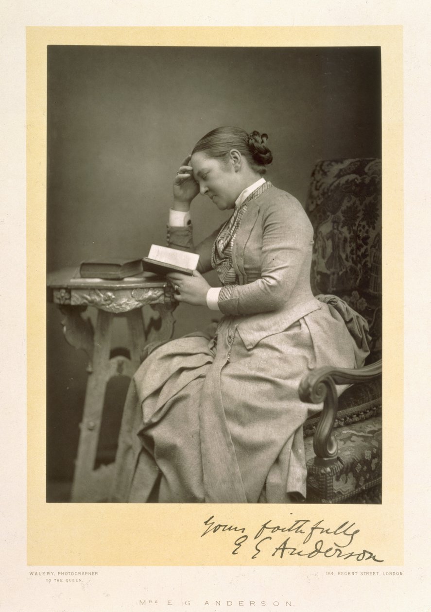 Elizabeth Garrett Anderson (1836-1917), médica pioneira de Stanislaus Walery