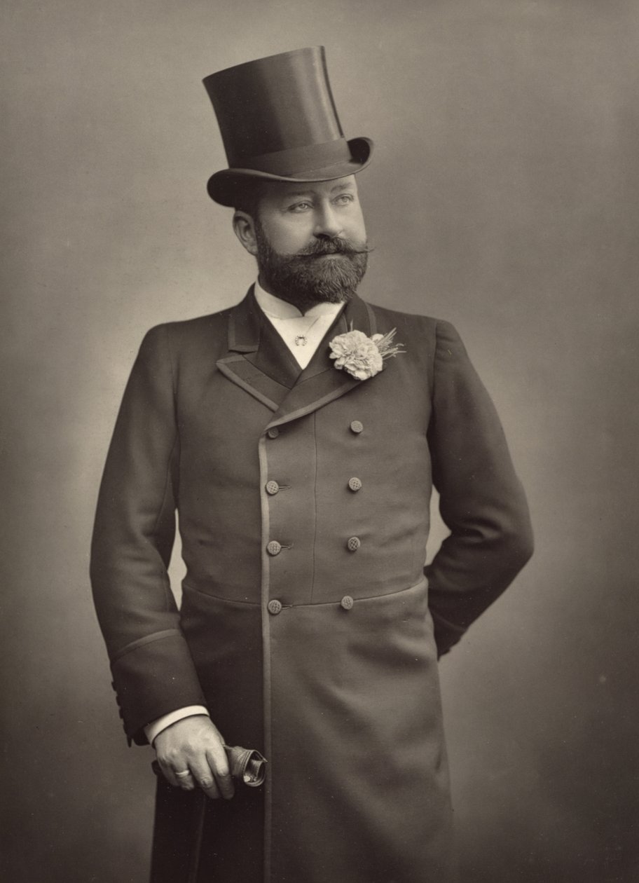 George Robert Sims (1847-1922), jornalista e dramaturgo, fotografia de retrato de Stanislaus Walery