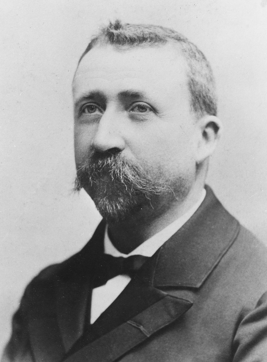 Retrato de Edouard Jean-Baptiste Goursat de Stanislaus Walery