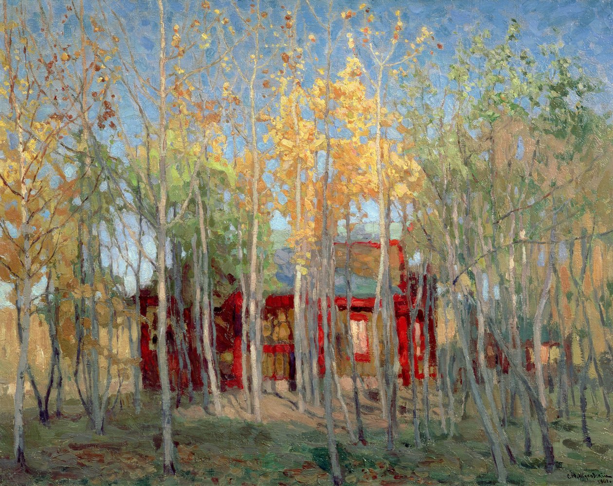 Outono Dourado, 1901 de Stanislav Joulianovitch Joukovski