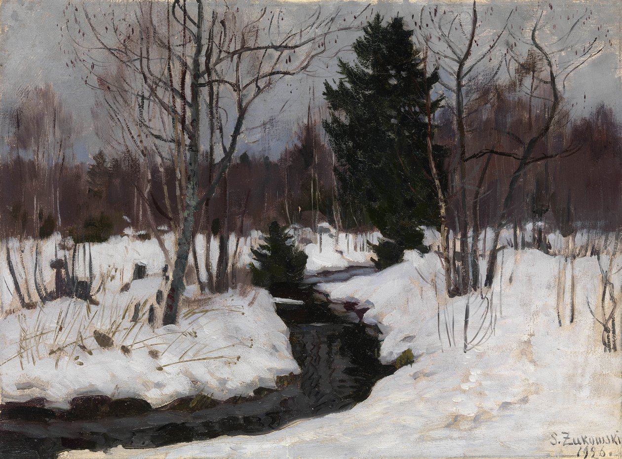 Início da primavera de 1926 de Stanislav Julianovic Zukovskij