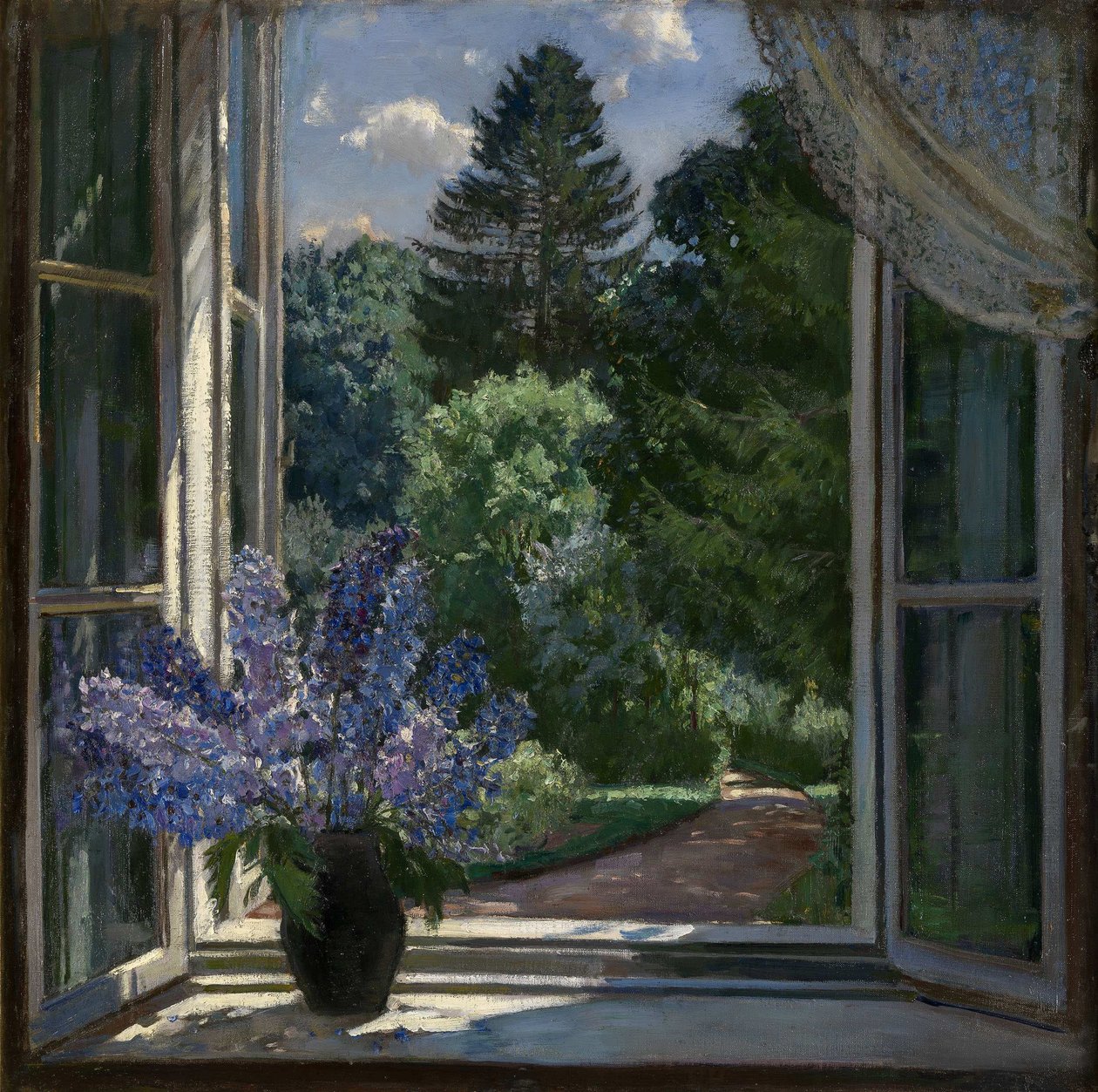 Vista de uma janela, 1939 de Stanislav Julianovic Zukovskij