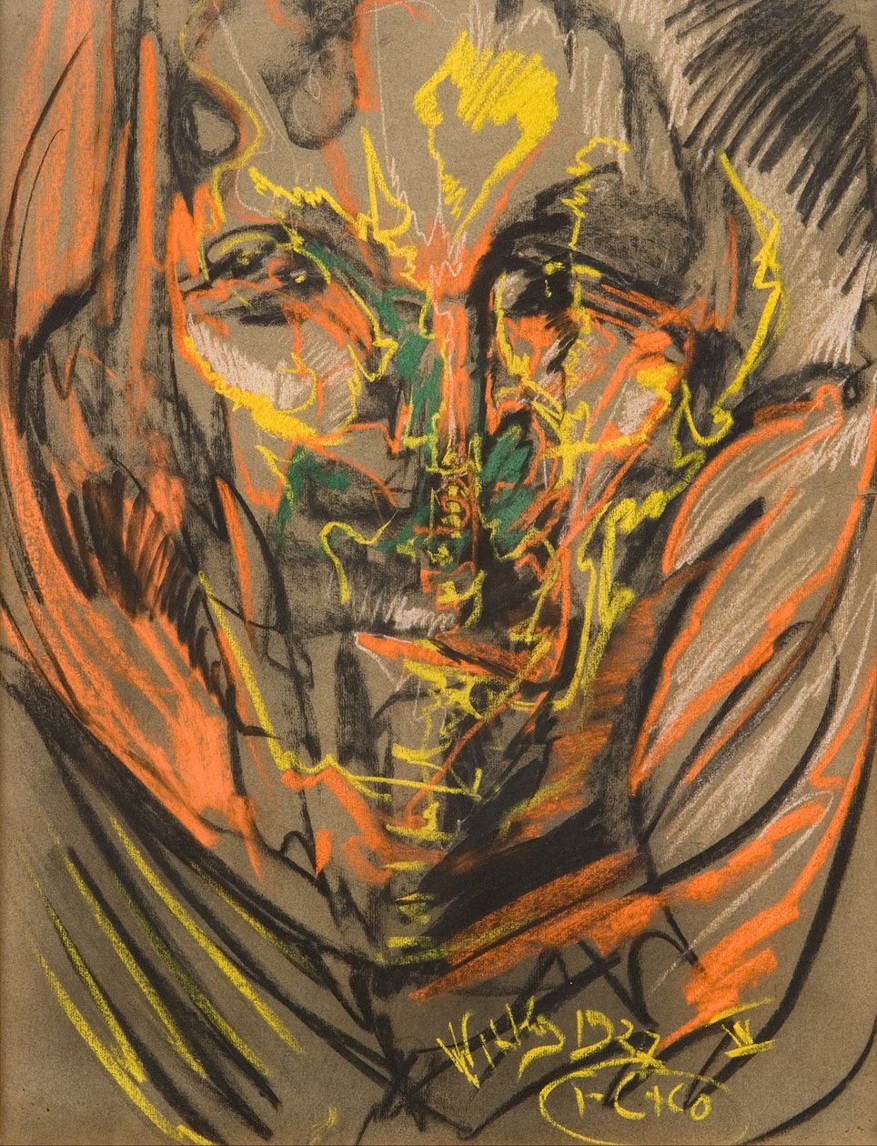 Retrato de Helena Biaynicka-Birula de Stanislaw Ignacy Witkiewicz