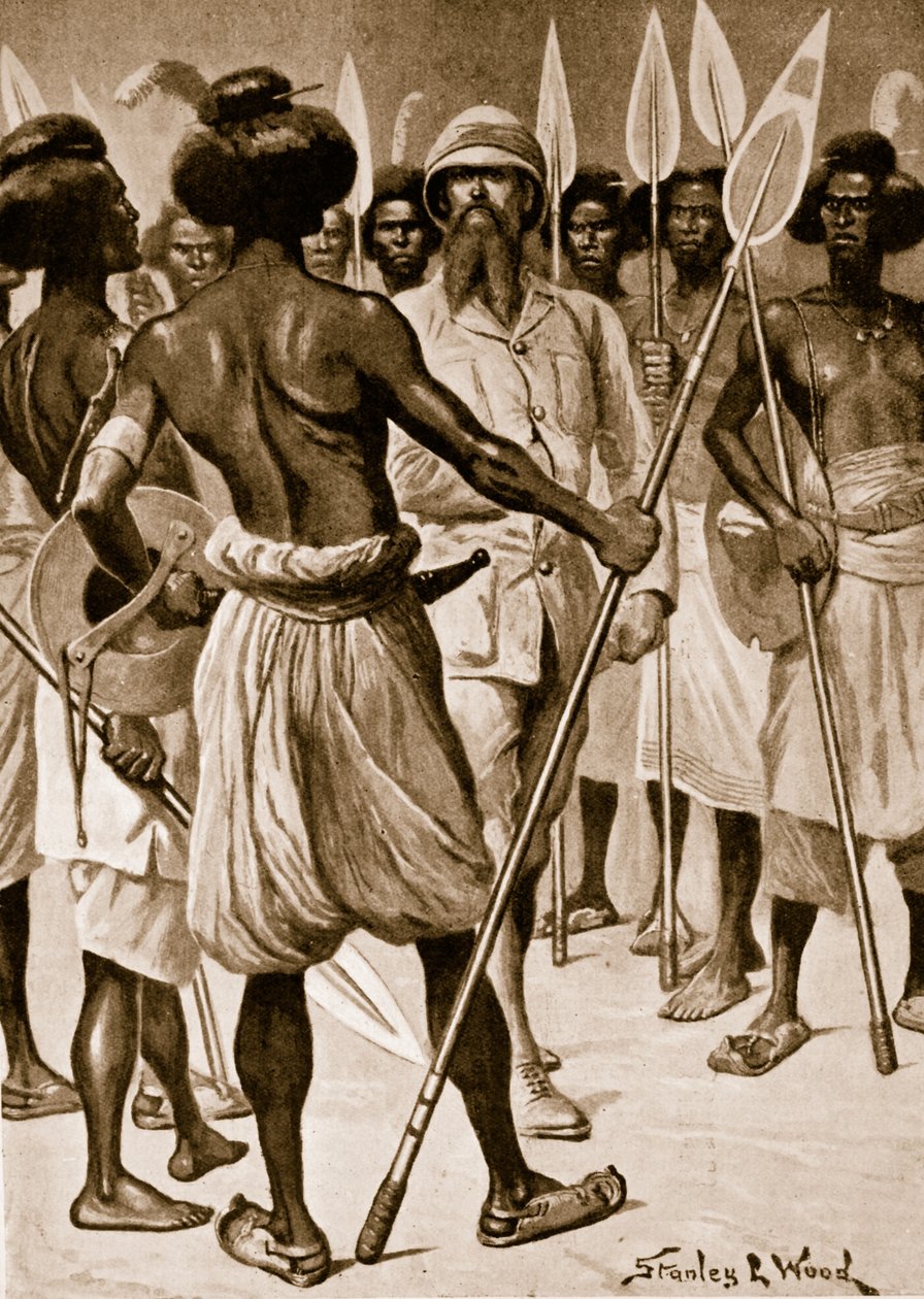 O tipo de guerreiro que Burton conheceu na Somalilândia de Stanley L. Wood