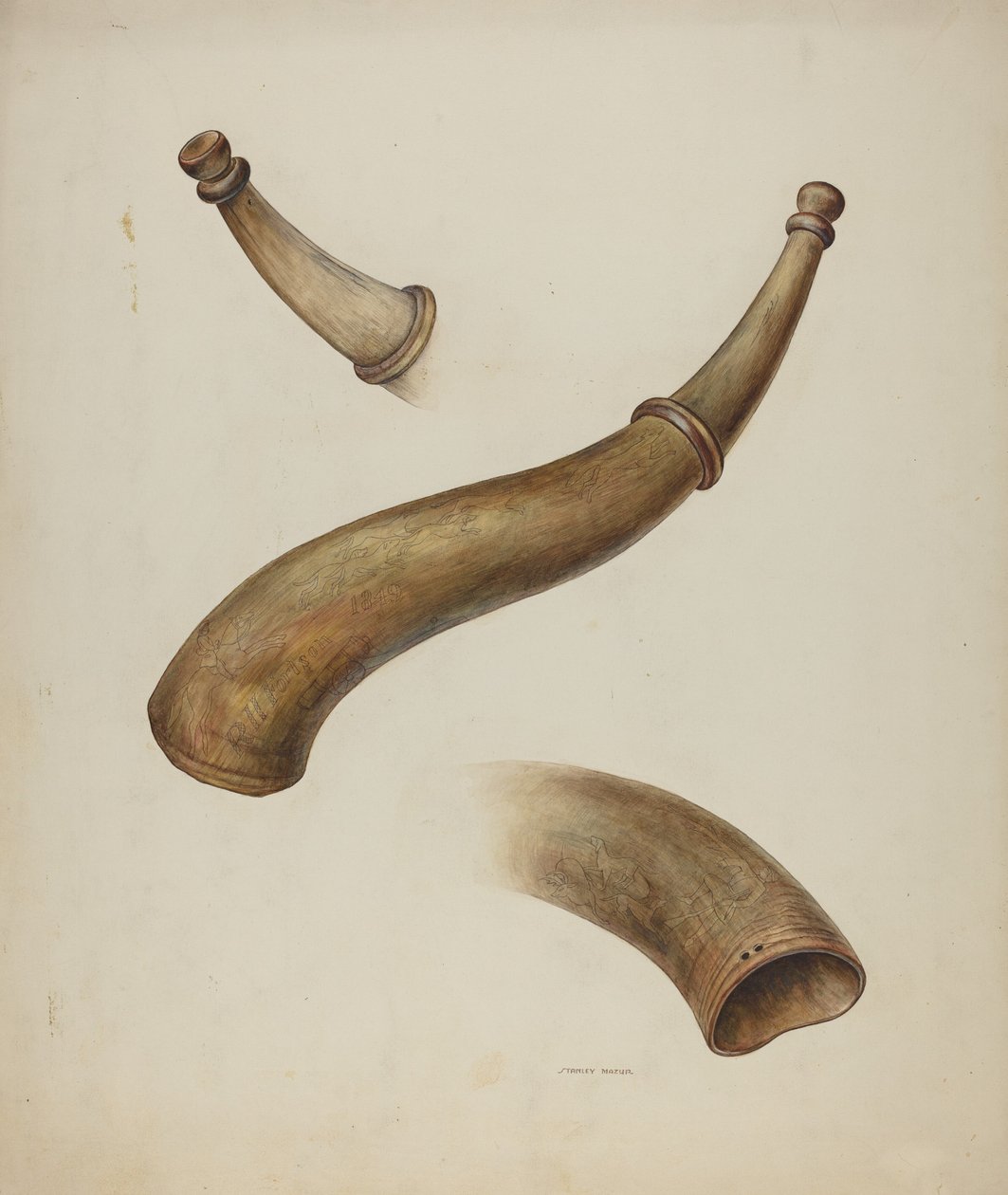 Trompa de caça de Stanley Mazur