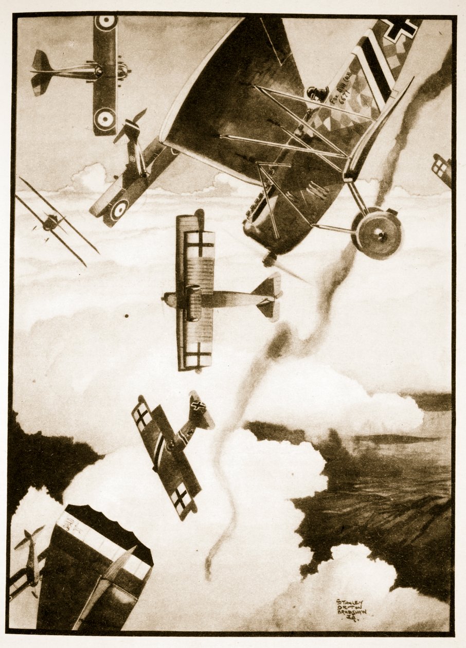 A Dog Fight, ilustração de 