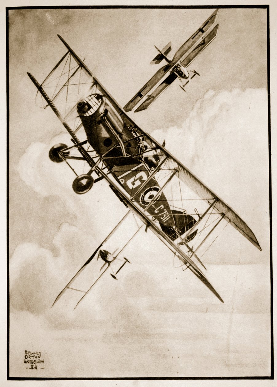 The Bristol Fighter, ilustração de 