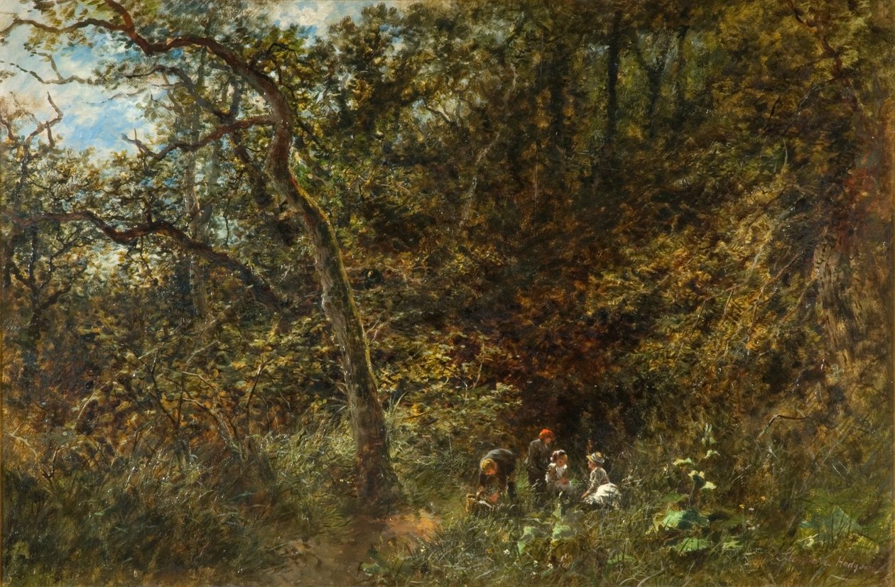 Os jovens Picknickers de Stannard Hodgson