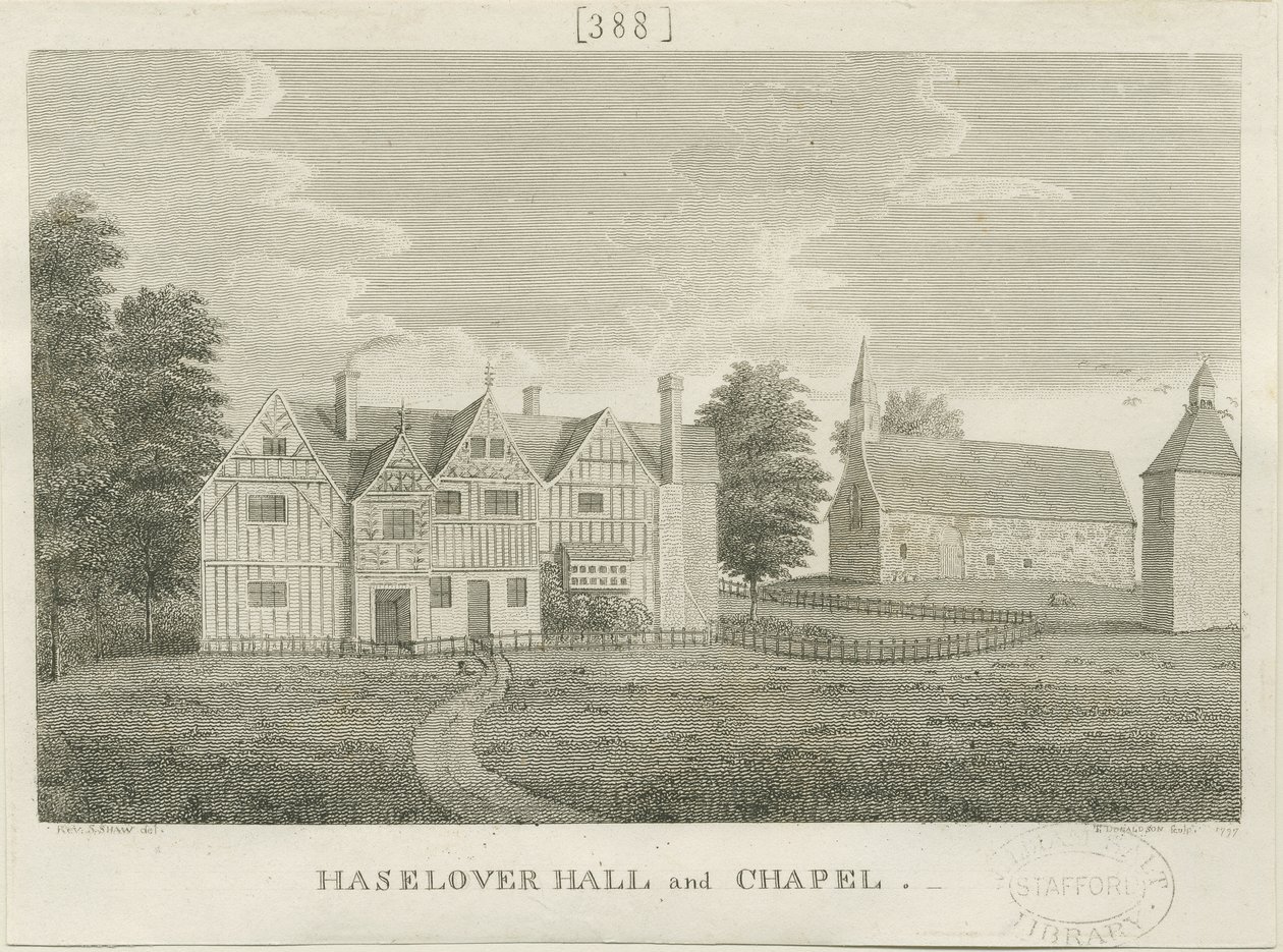 Capela Haselour: gravura de Stebbing Shaw