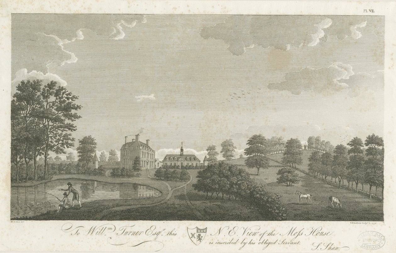 Moss House (Shenstone): gravura de Stebbing Shaw