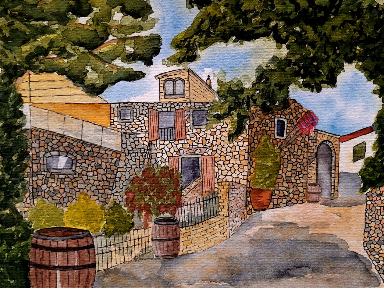 Toskana - Panzano Chianti de Steegs Art Karin