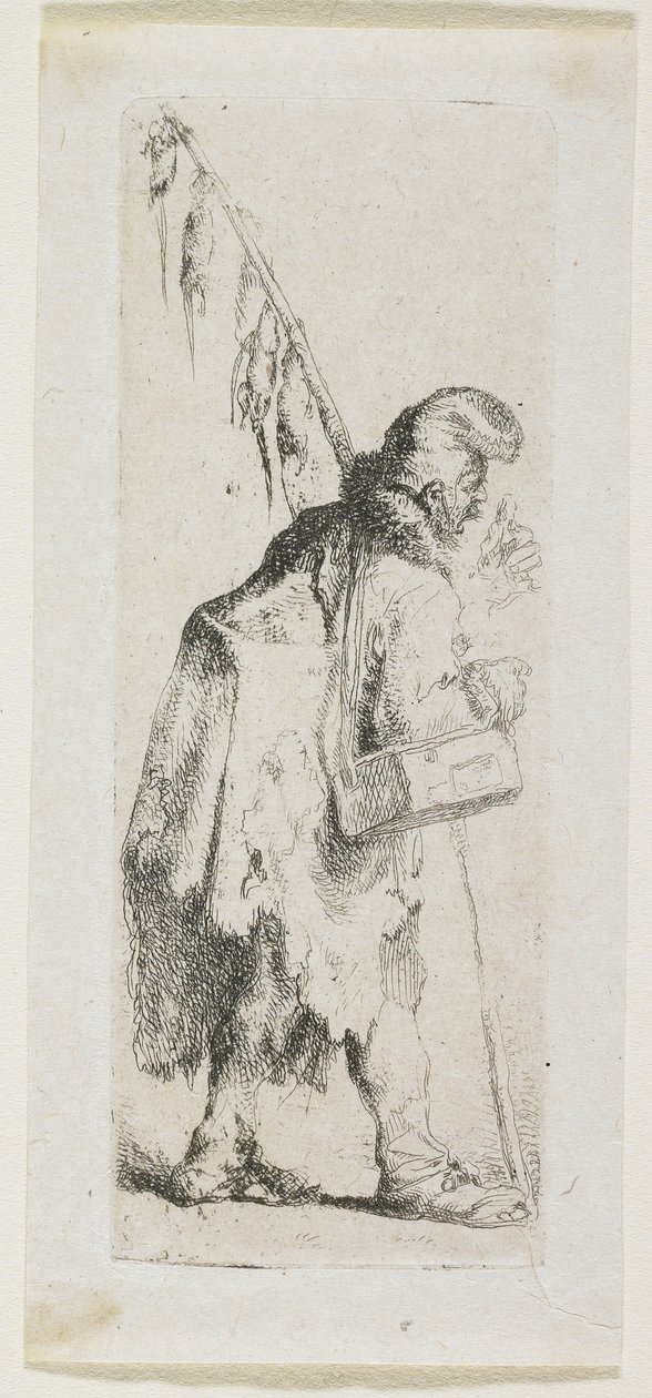O vendedor de veneno de ratos de Stefan Juliusz Norblin de la Gourdaine