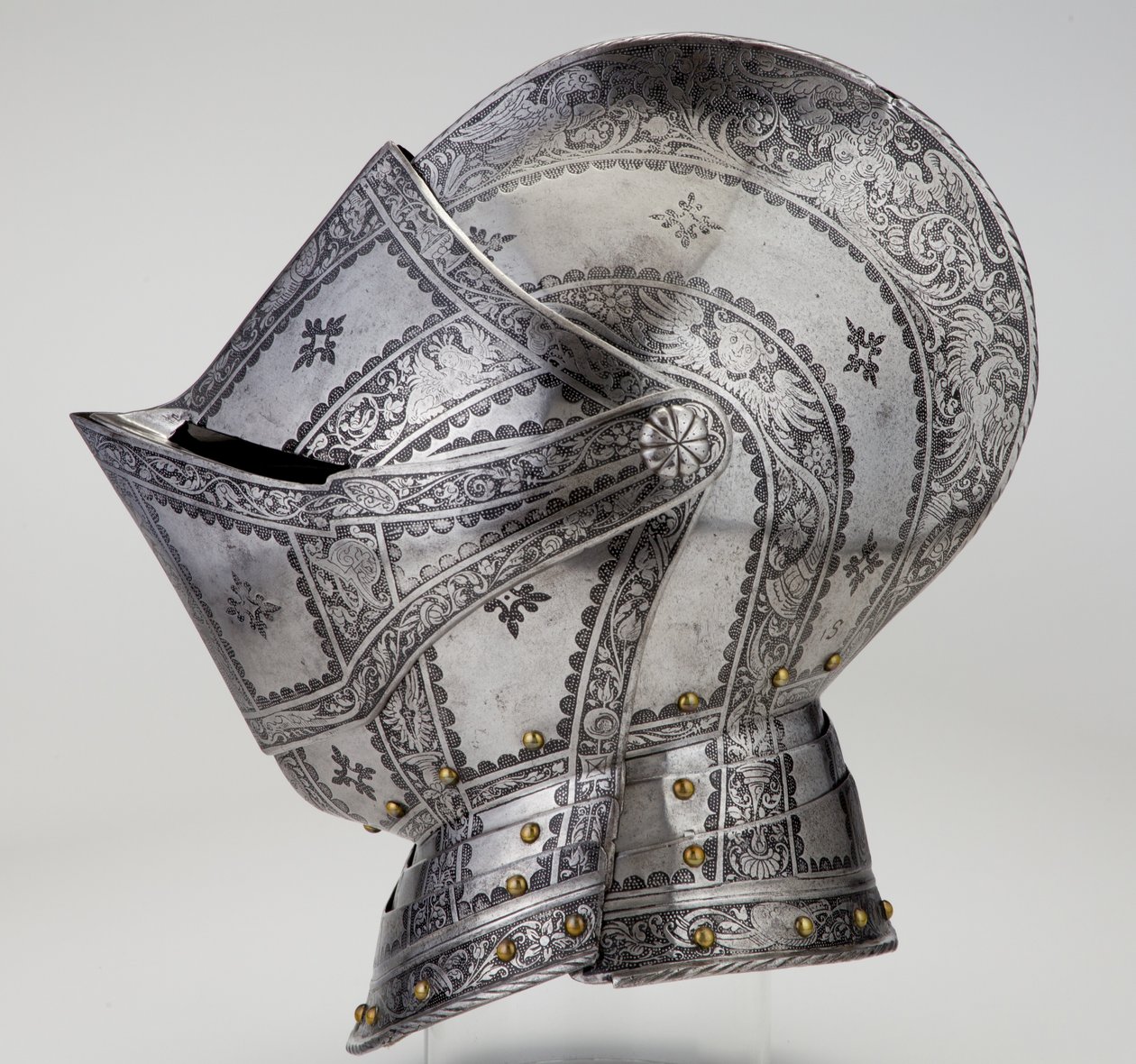 Capacete de armadura para campo e inclinação, do conde Franz von Teuffenbach de Stefan Rormoser