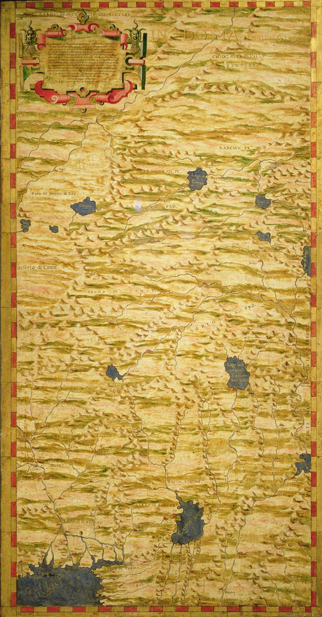 Mapa de Tartary de Stefano Bonsignori