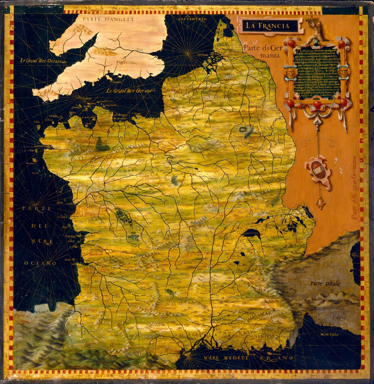 França de Stefano Bonsignori 1589