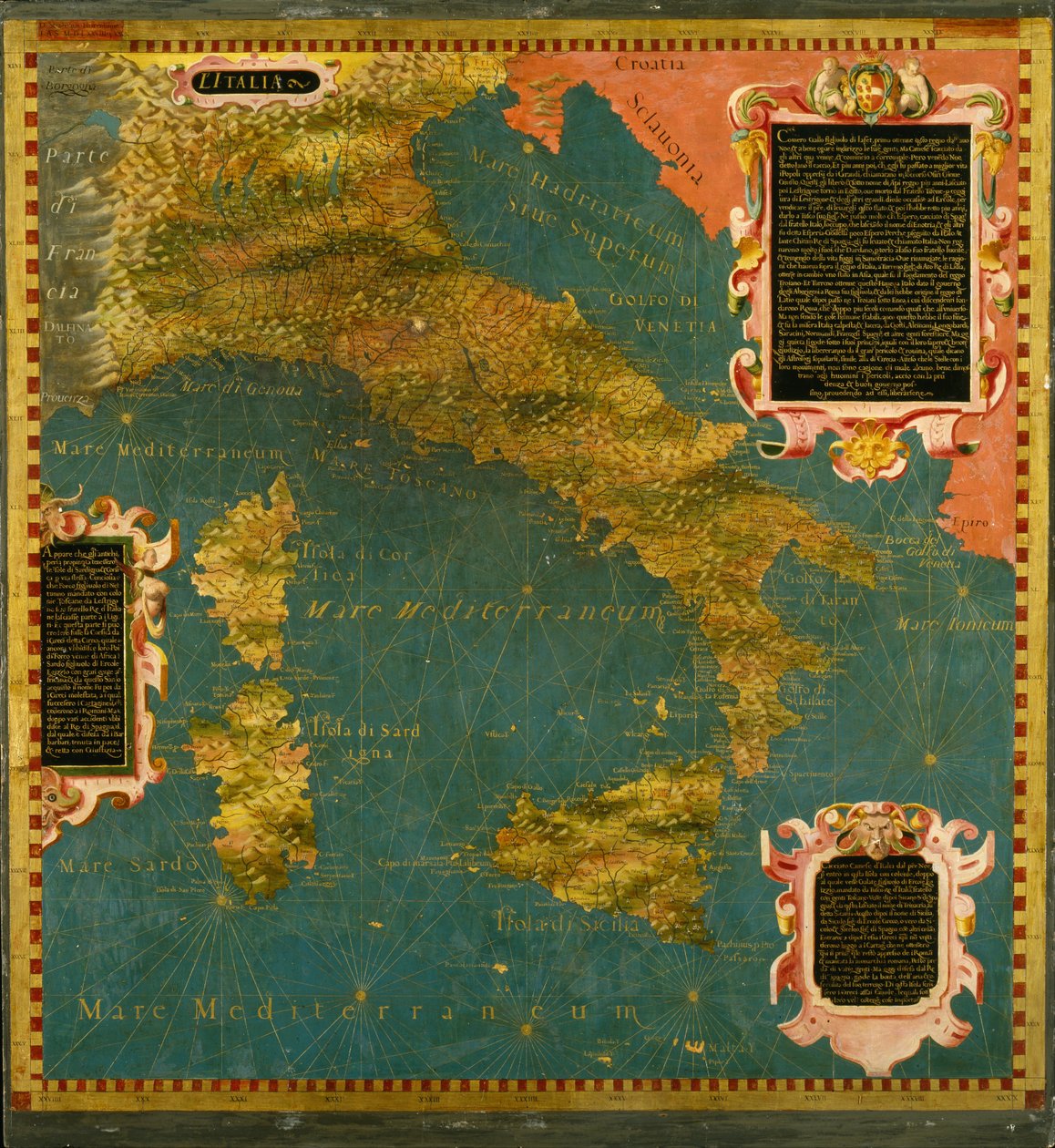 Itália de Stefano Bonsignori 1589