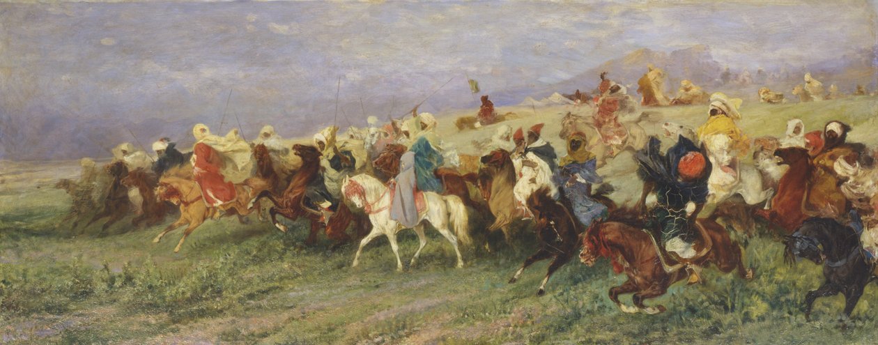 Fantasia árabe de Stefano Ussi