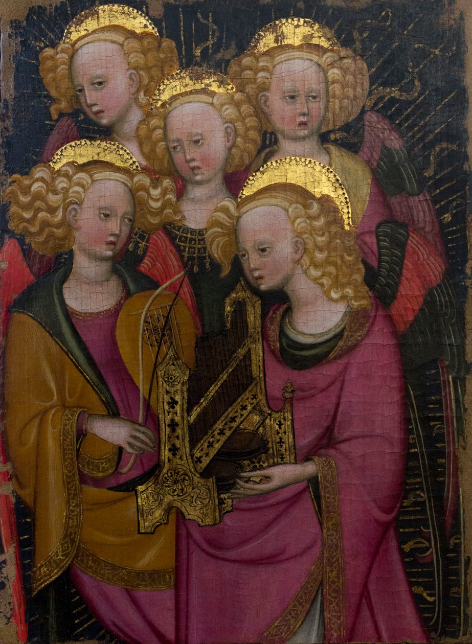 Anjos músicos de Stefano di Giovanni da Verona