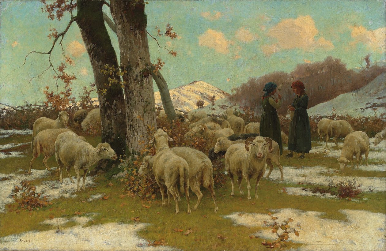 A primeira neve; La prima neve, de Stefano Bruzzi