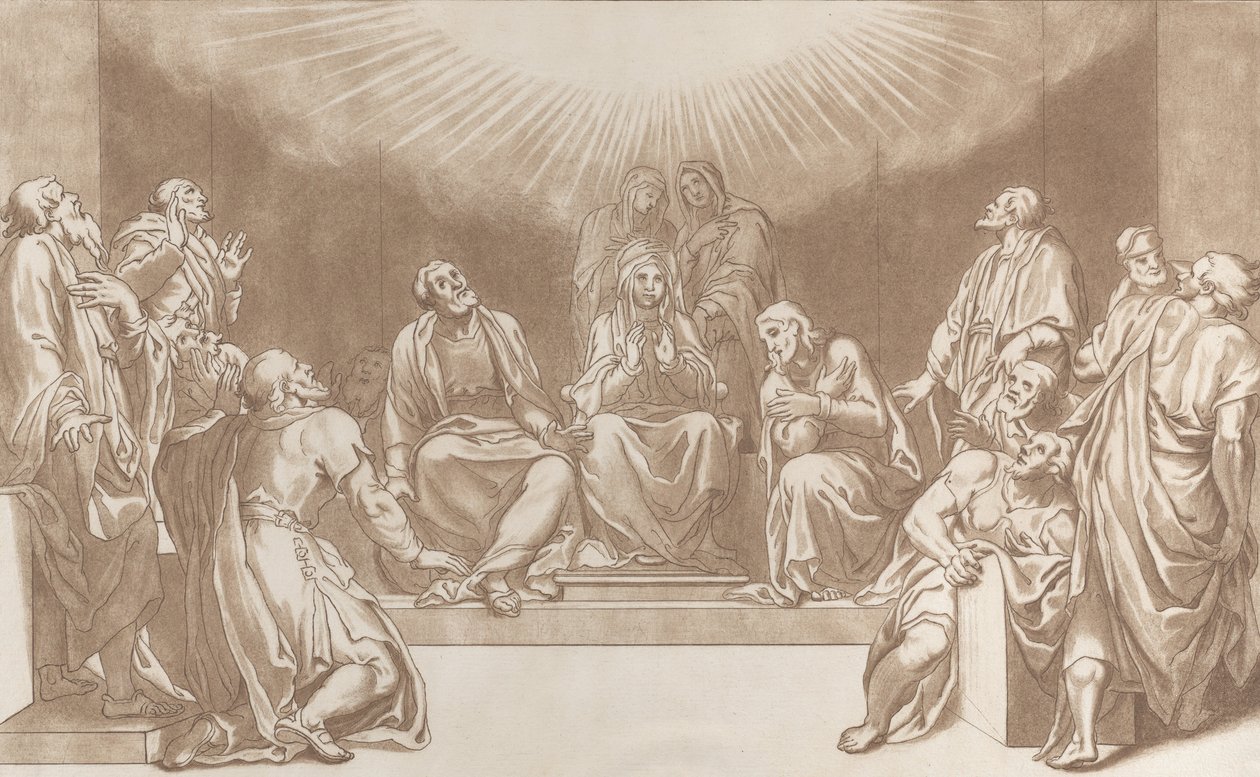 Descida do Espírito Santo, 1760-90. de Stefano Mulinari