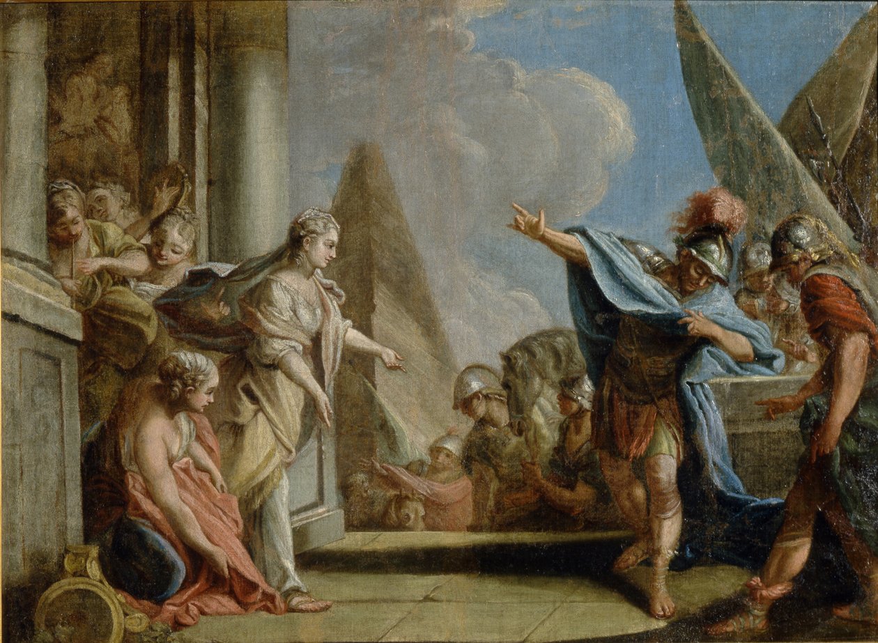 Alegoria da conquista de Taurida, c. 1785 de Stefano Torelli