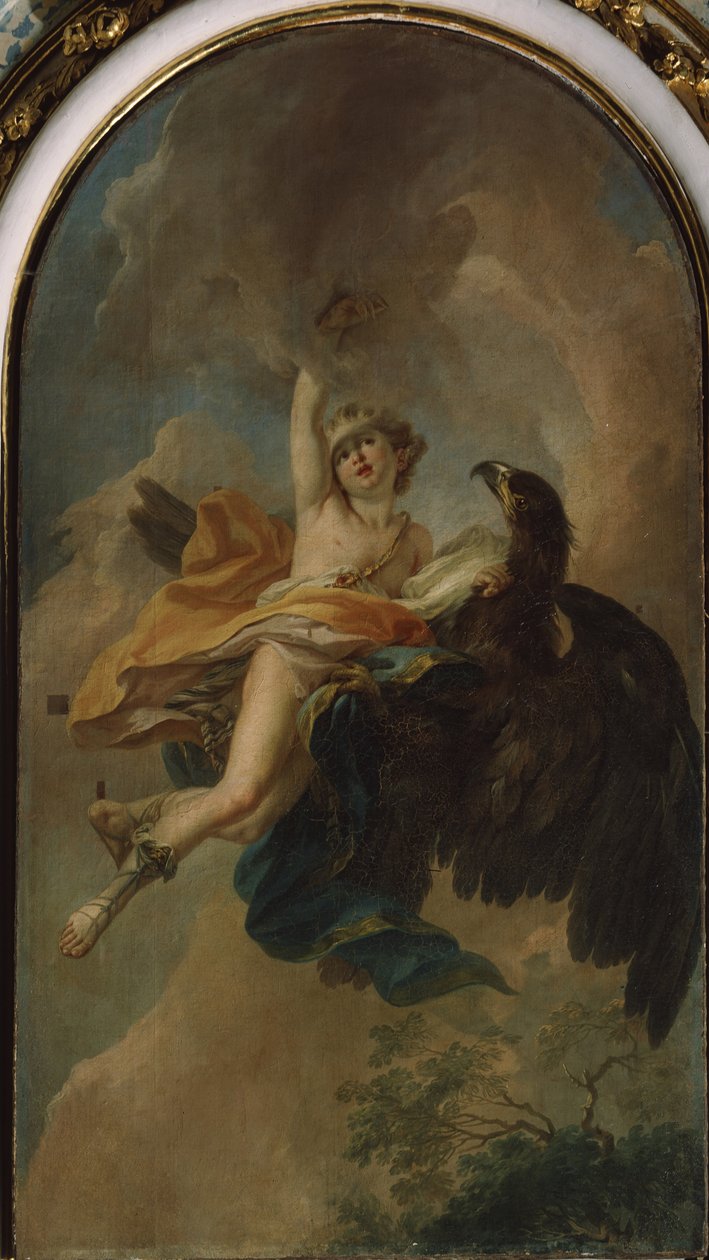 A violação de Ganímedes, década de 1760 de Stefano Torelli