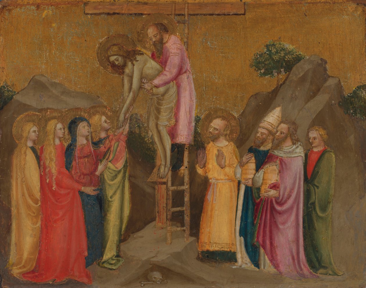 Descida da Cruz, século XIV. de Stefano d