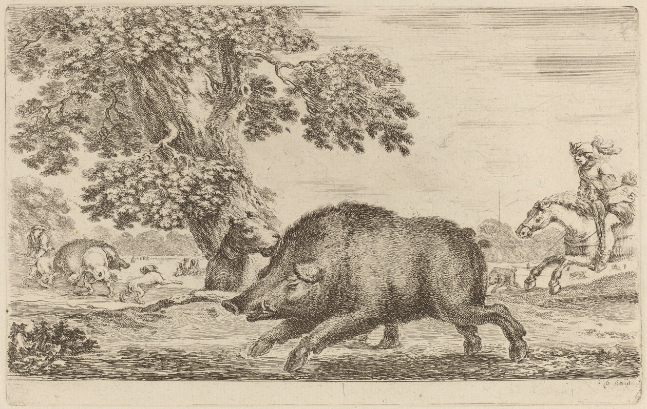 paisagem de Stefano della Bella