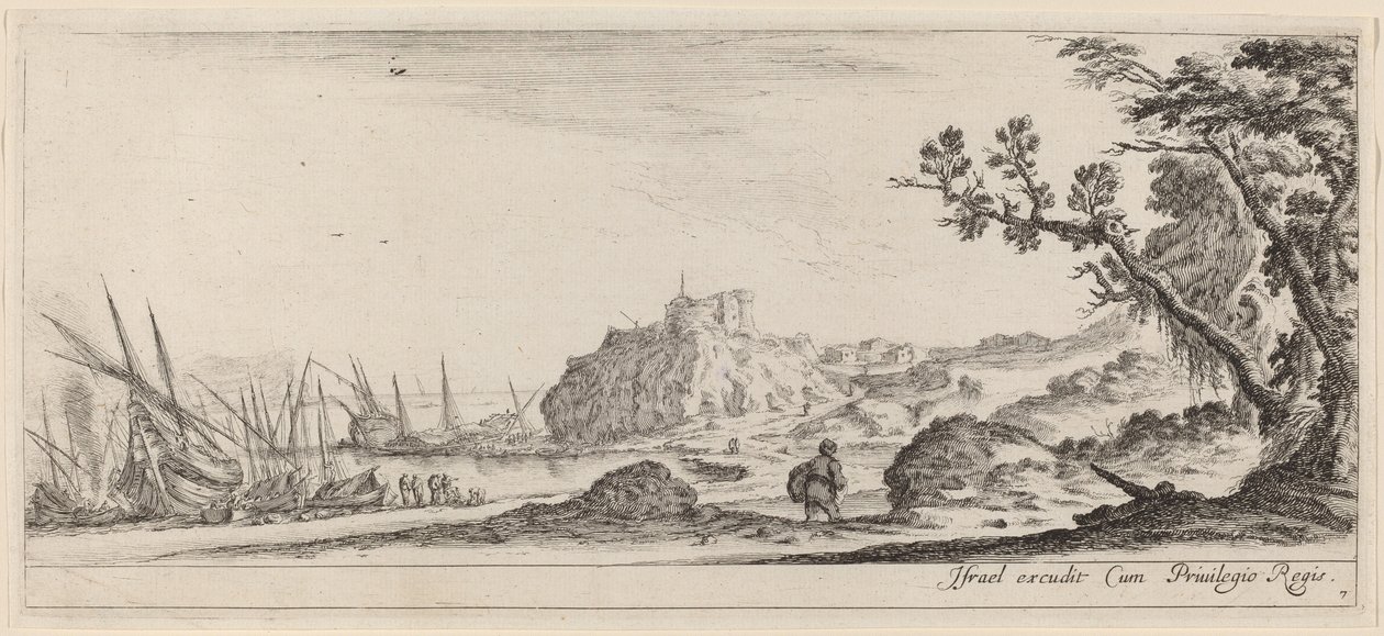 paisagem de Stefano della Bella
