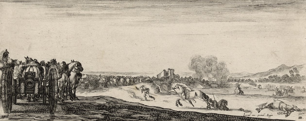 Canhão, dirigindo de Stefano della Bella