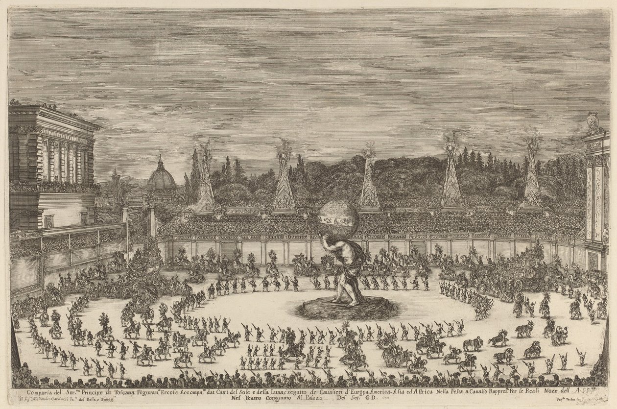 paisagem de Stefano della Bella