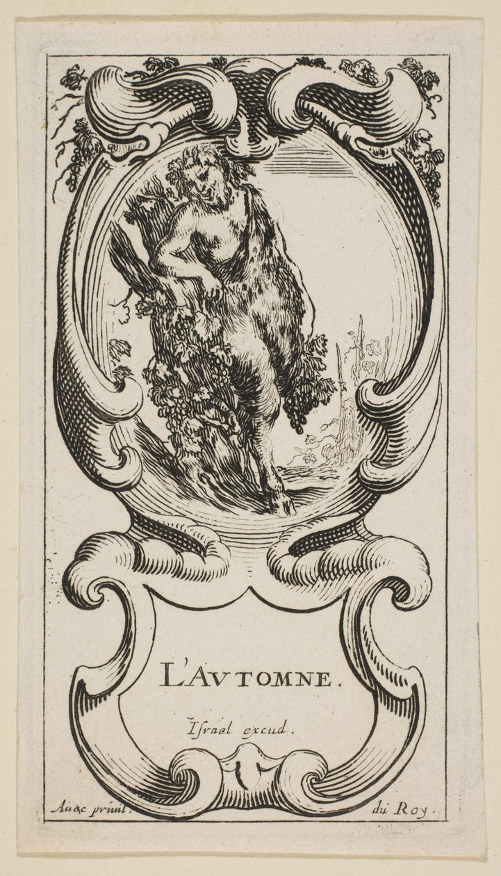 Outono, outono, de The Four Seasons, ca. 1641 de Stefano della Bella