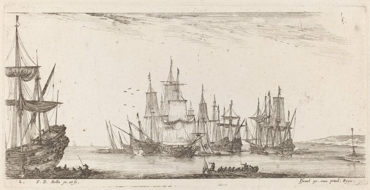 Grupo de navios de Stefano della Bella