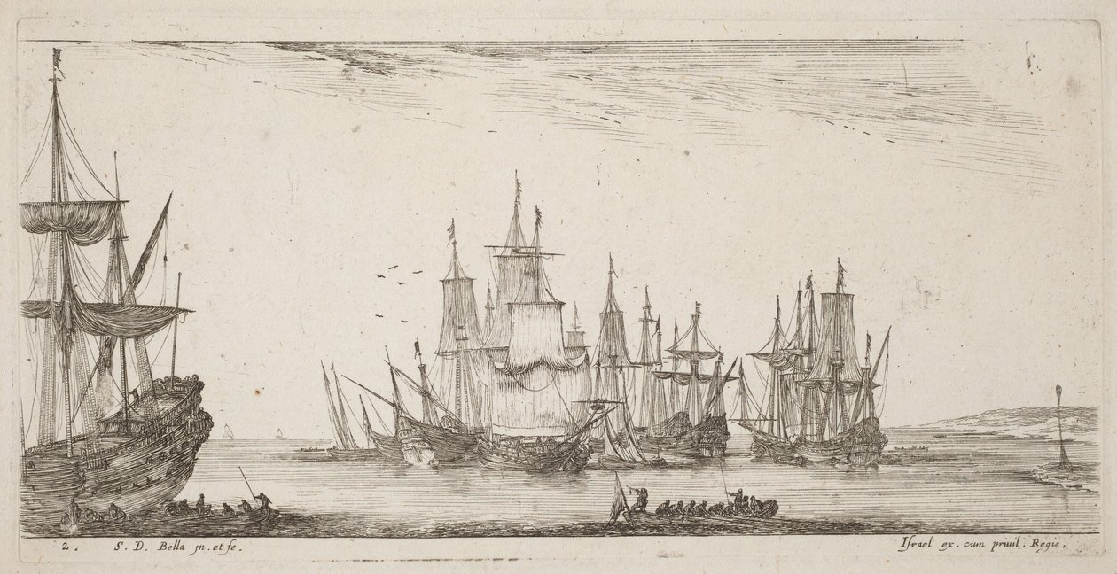 Grupo de navios de Stefano della Bella