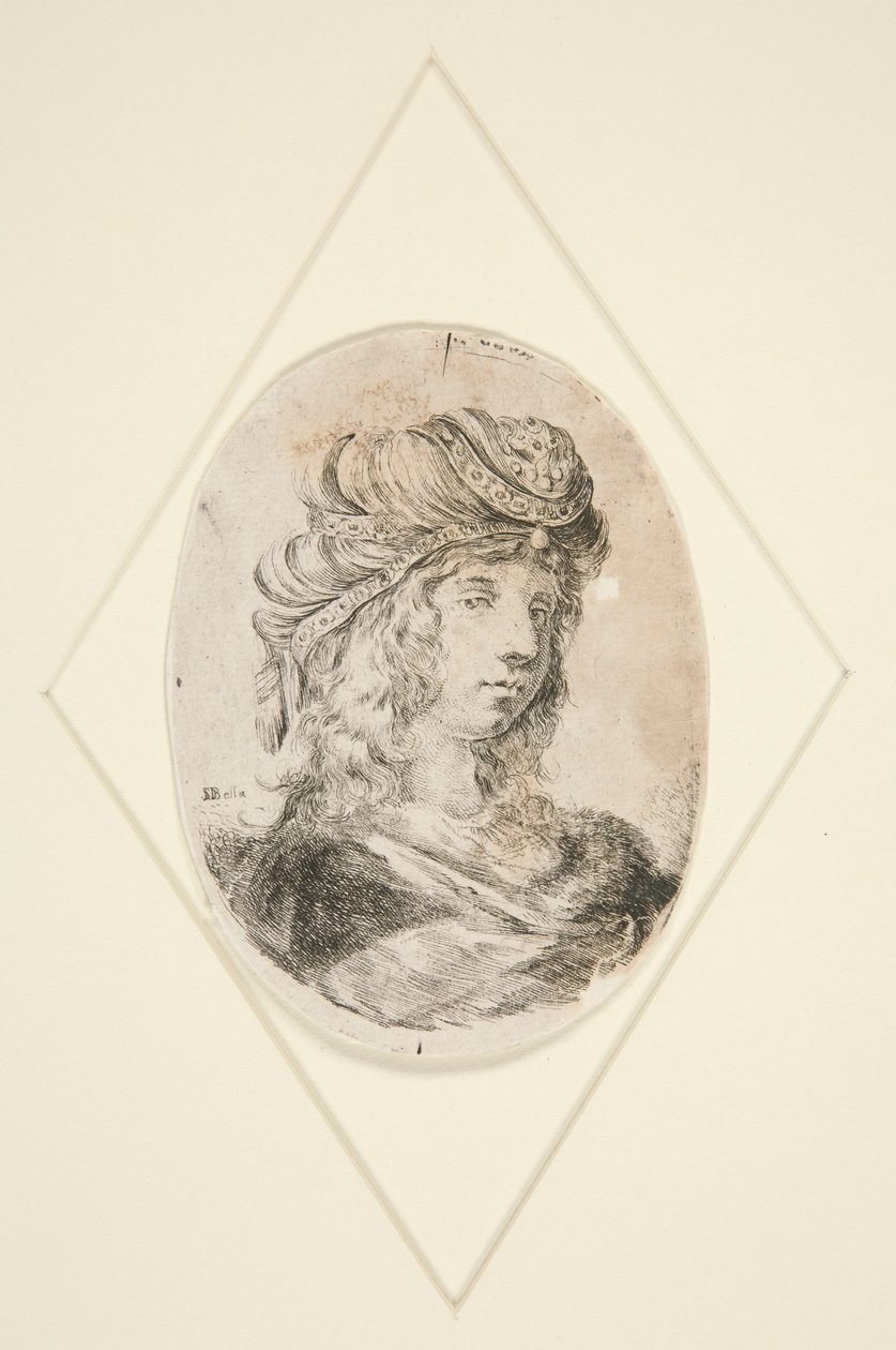 Cabeça de uma Sultana de Stefano della Bella