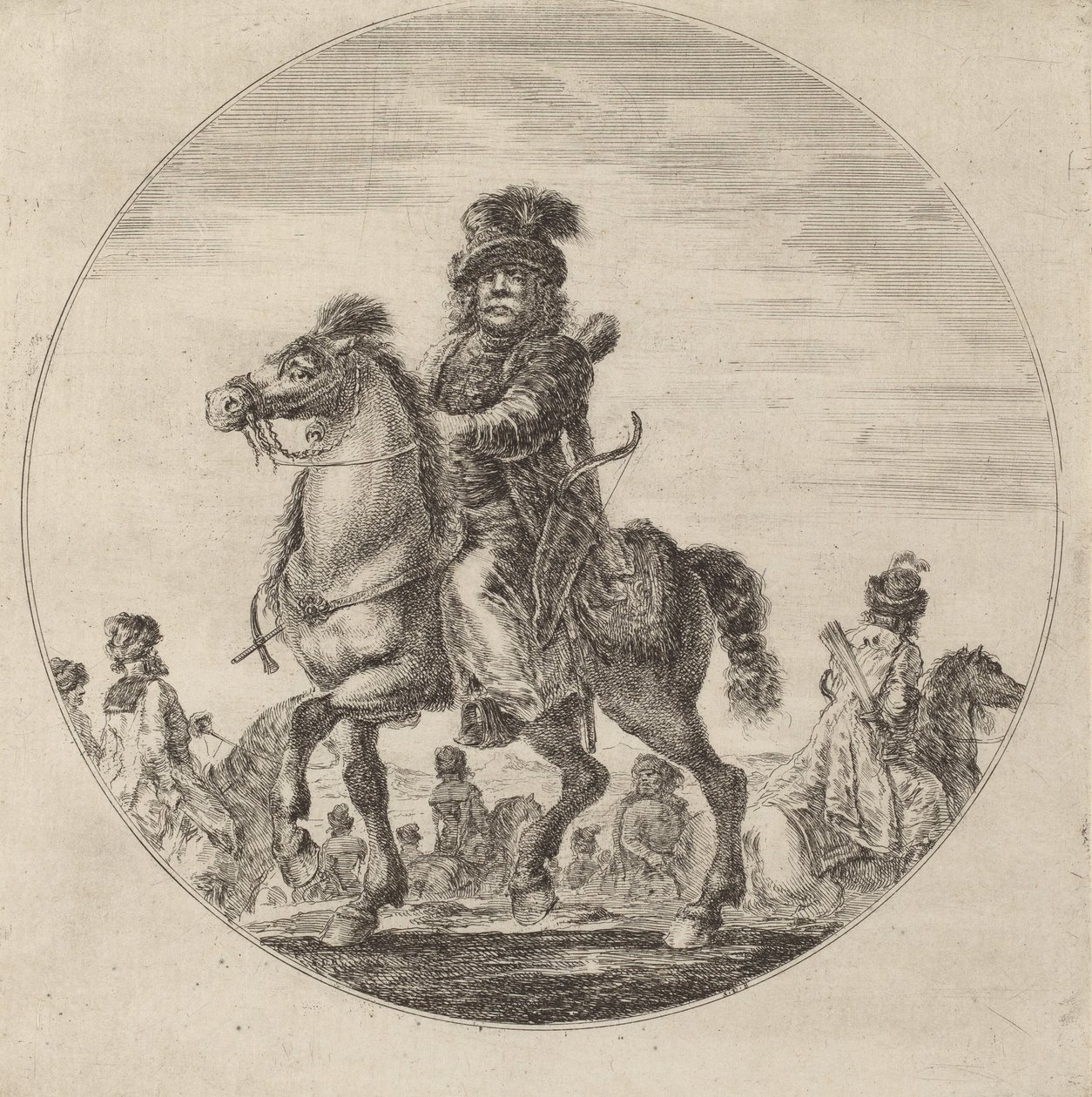 paisagem de Stefano della Bella