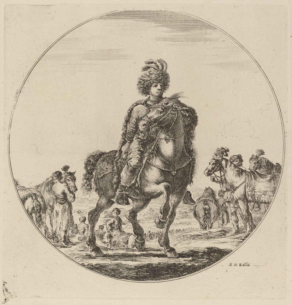 Cavalier Húngaro de Stefano della Bella
