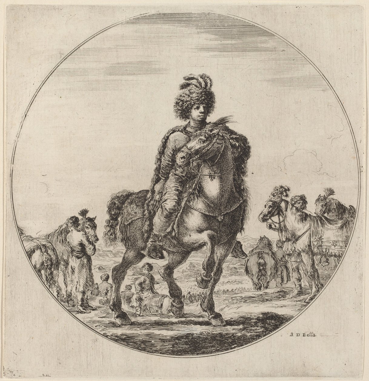 Cavalier Húngaro de Stefano della Bella