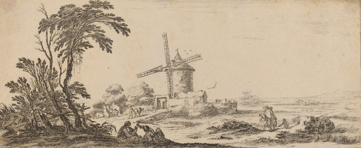paisagem de Stefano della Bella