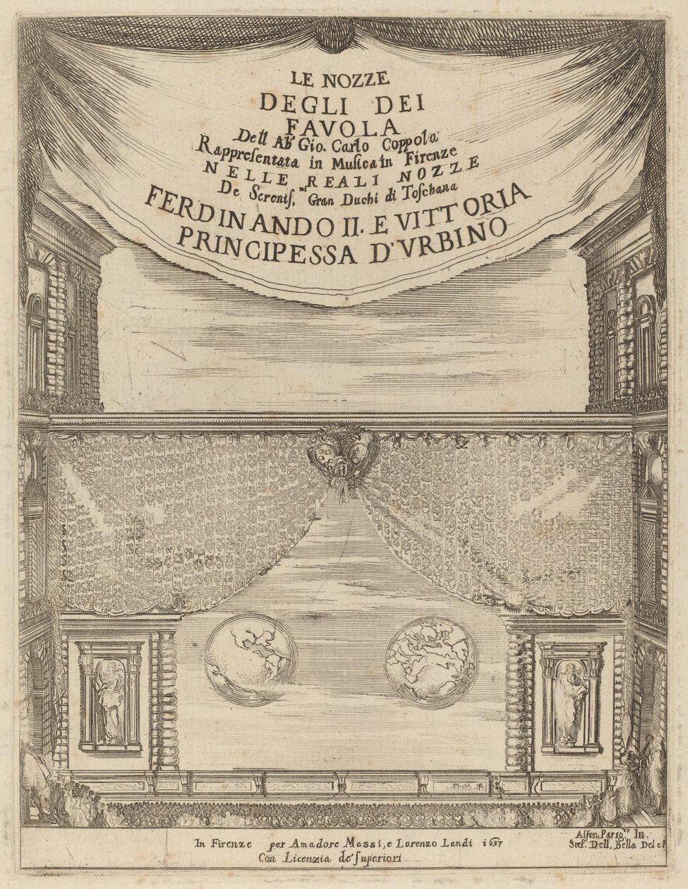 paisagem de Stefano della Bella