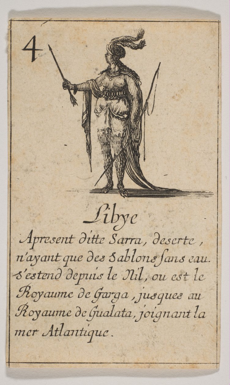 Líbia, 1644. de Stefano della Bella