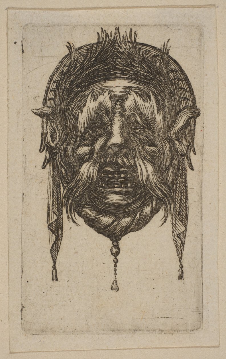 Máscara. de Stefano della Bella