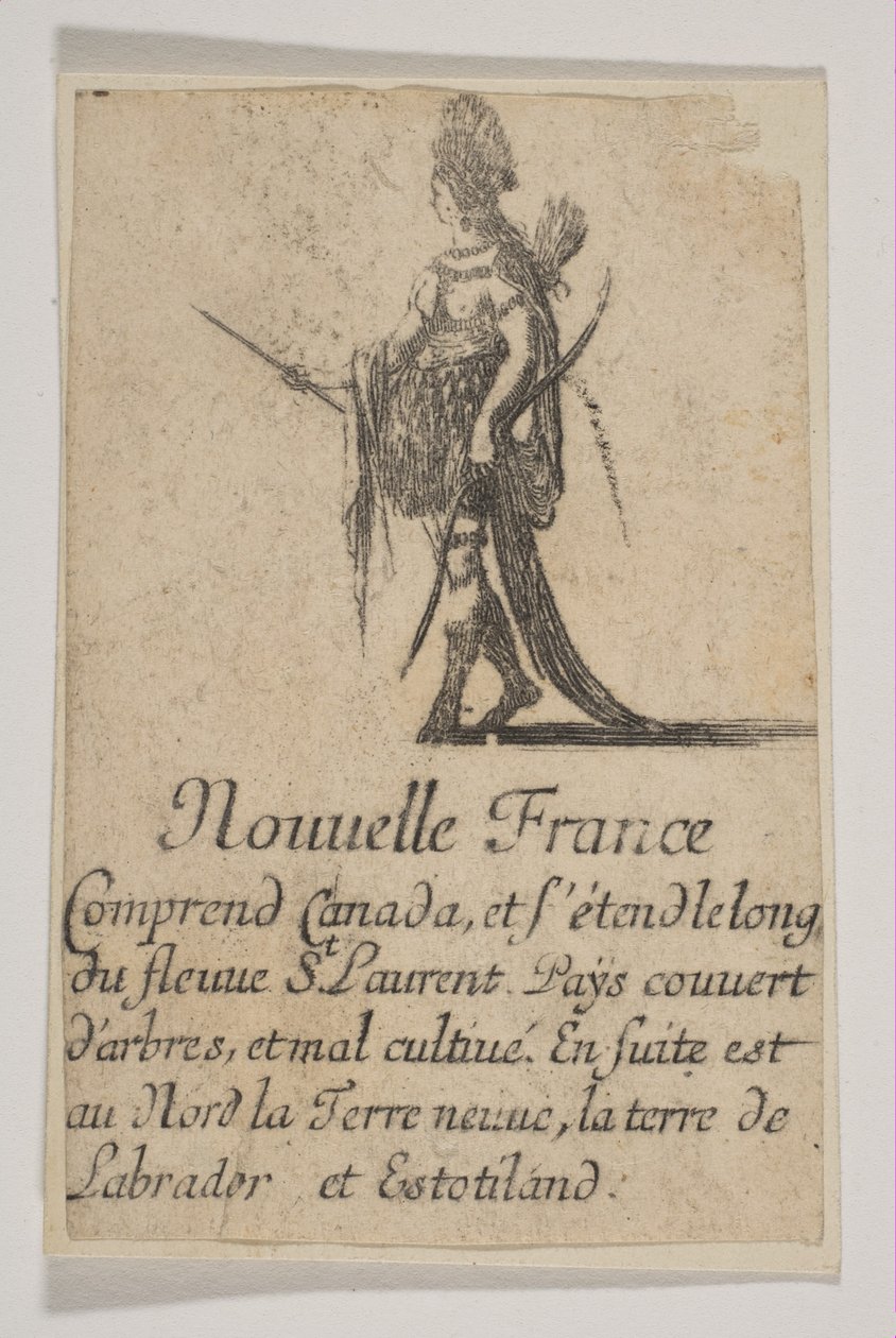 Nova França, 1644. de Stefano della Bella