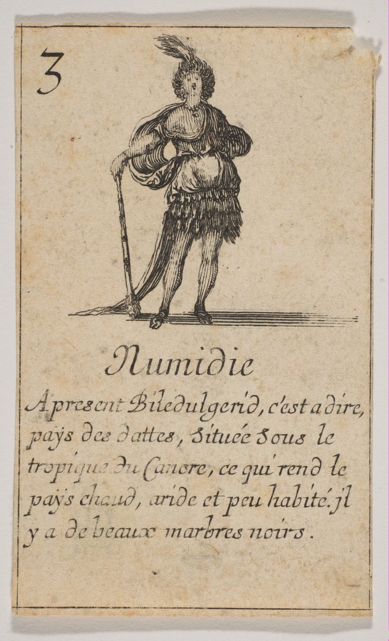 Numídia, 1644. de Stefano della Bella